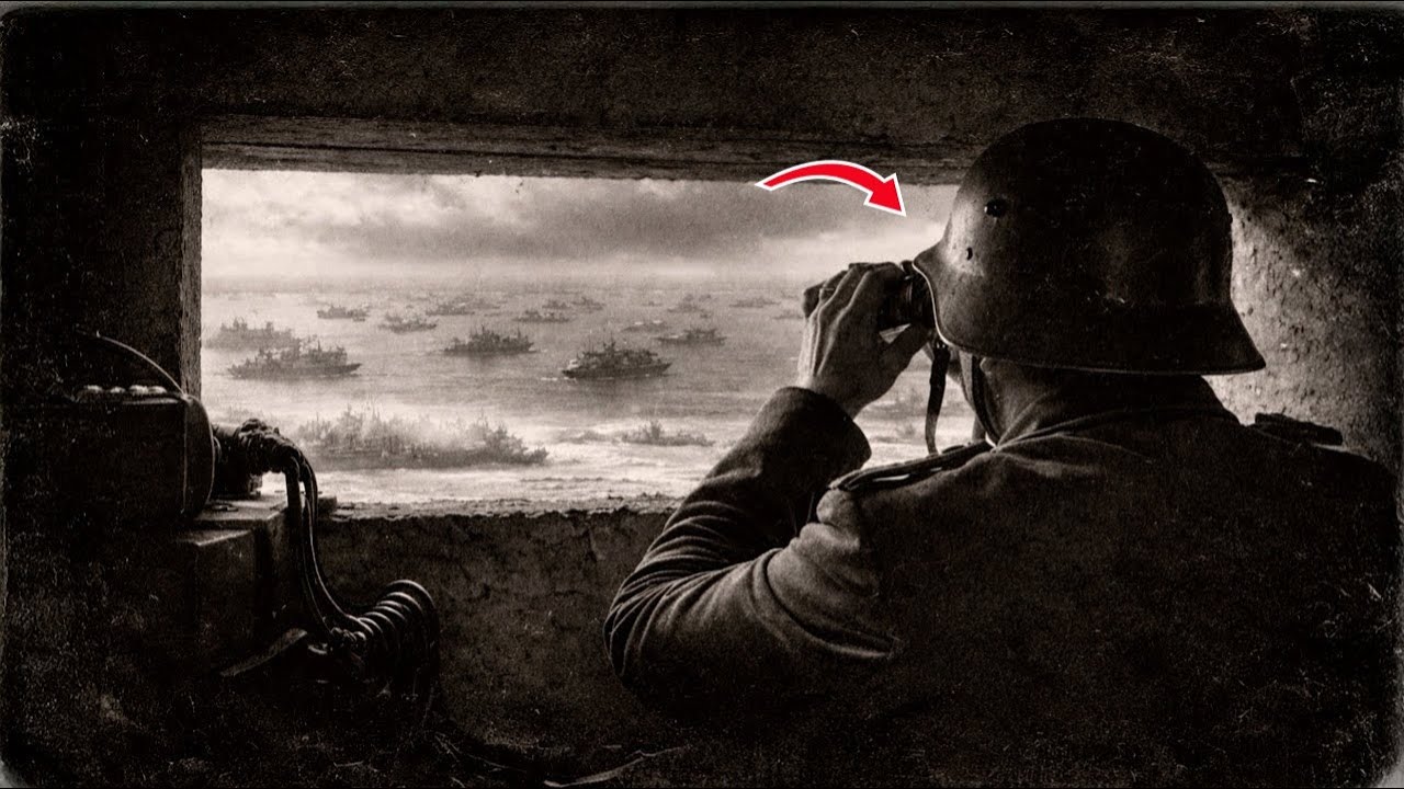 Inside The Most Intense WWII Invasion - D-Day, seen by a German soldier!
