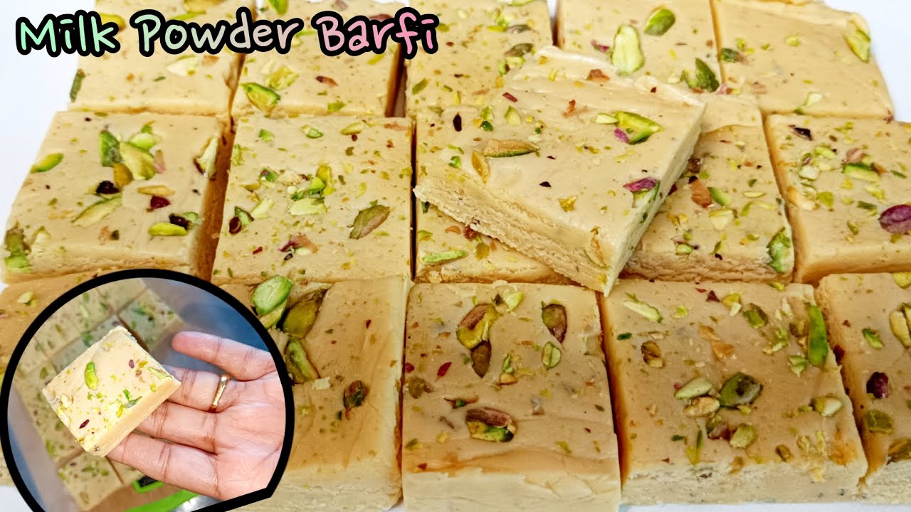 Milk Powder Barfi || Instant Barfi || Indian Desert || How to make perfect Barfi with Milk Powder