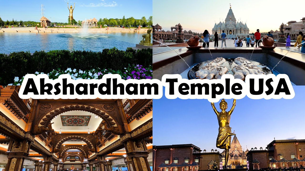Akshardham Temple New Jersey USA | Full Tour & Highlights