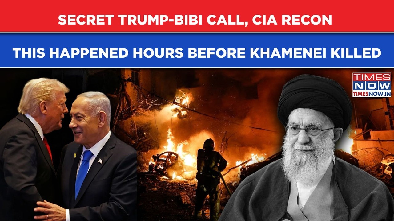 Netanyahu-Trump Call, CIA Intel Triggered Strike| How US, Israel Gathered Info To Kill Khamenei