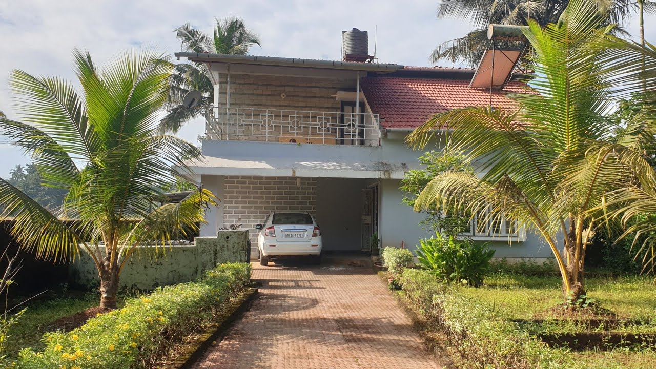 Bungalow For Sale in Konkan | 3BHK | 2450 Sqft | 7.80 Guntha Land with Big Fruit Trees
