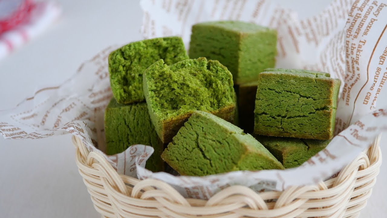 【溶かしバターで絶品♡さっくさくの抹茶米粉スコーン】[抹茶の味が楽しめるスコーンです♪」|  Rice flour Crispy matcha Scones