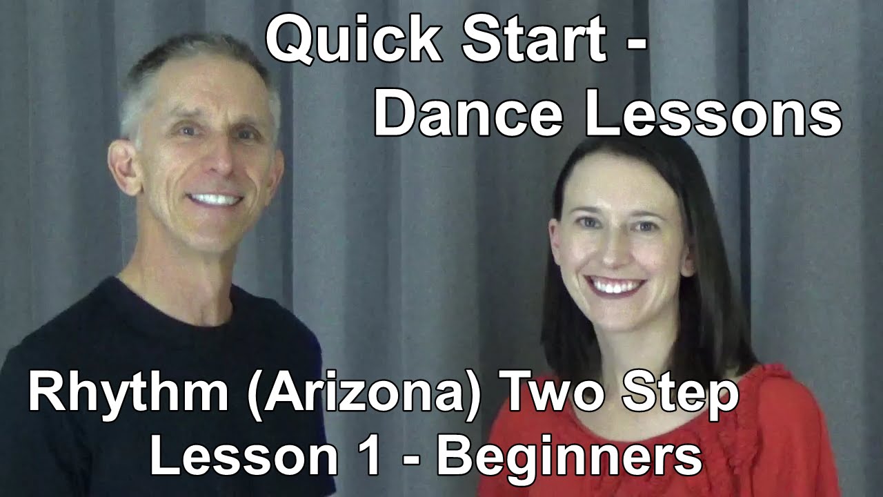 Rhythm Two Step / AZ 2-Step - Quick Start Dance Lesson 1 - Beginner Country Dance Lessons