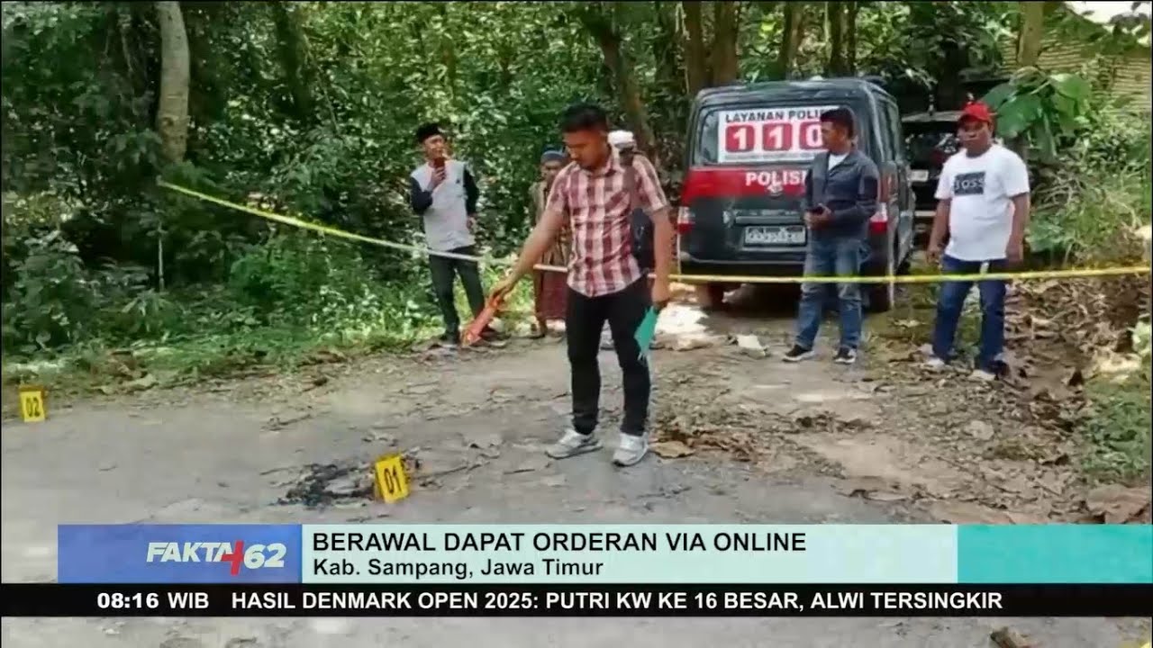 Pengemudi Ojol Dibegal & Dibakar Hidup hidup
