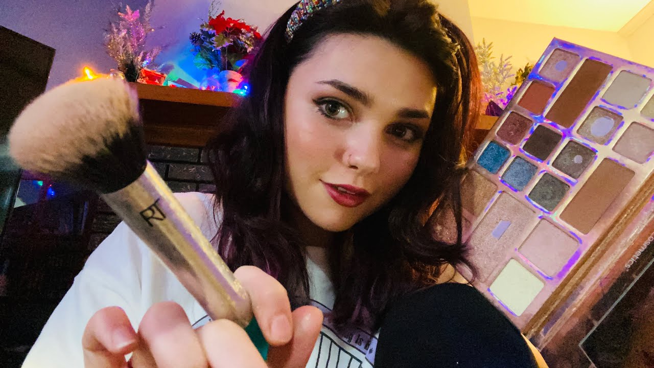 ASMR Little Sister Does Your Makeup ~ PERSONAL ATTENTION ♥️