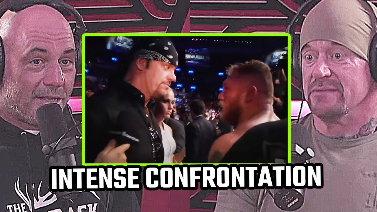 JRE: Undertaker Reveals Why He Confronted Brock Lesnar at UFC 121