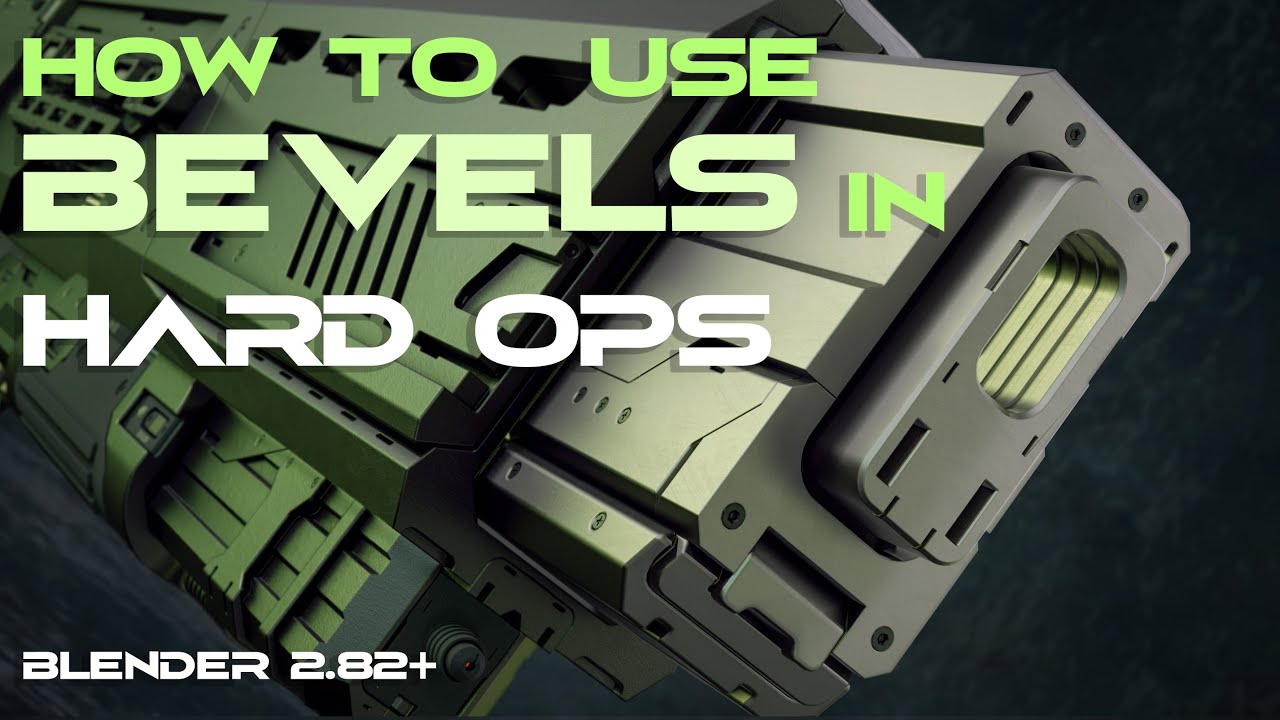 Quick guide to understanding bevels in HARD OPS