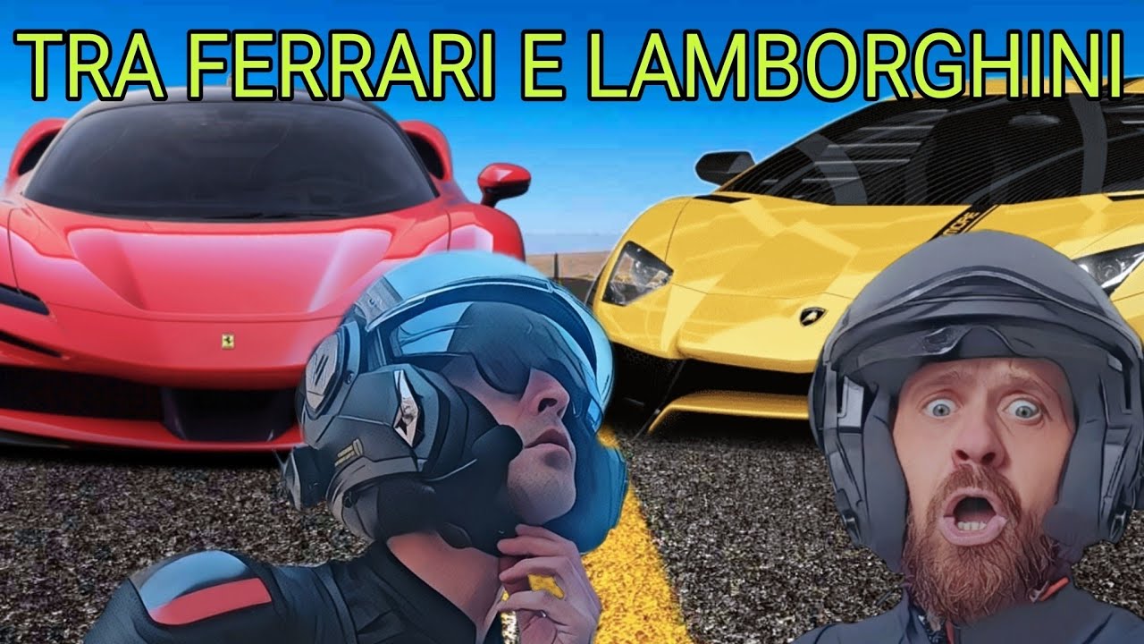Parco dei Nebrodi in Moto - Tra Ferrari e Lamborghini.