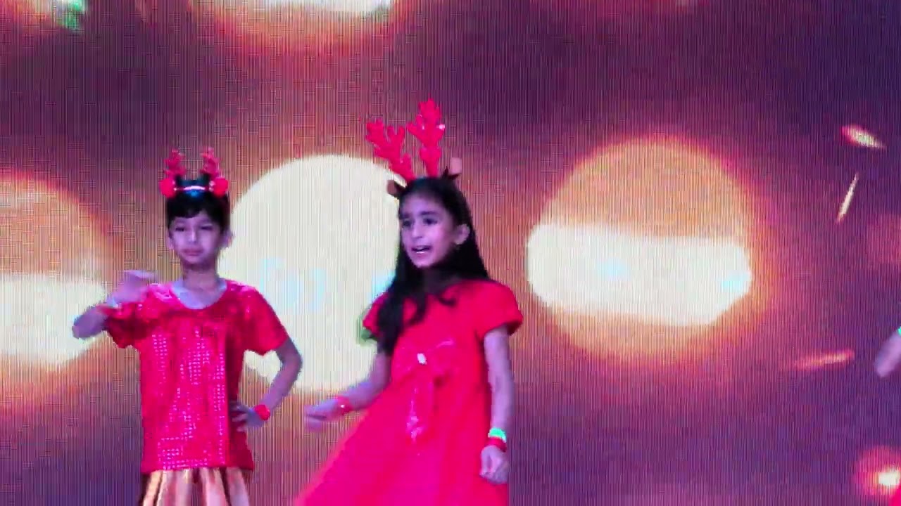 Christmas dance performance by kids