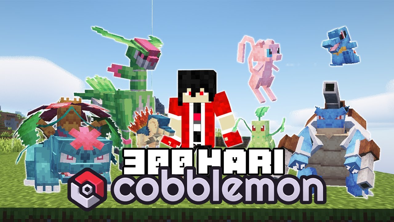 300 Hari Di Minecraft Tapi Cobblemmon ( PART 2 )