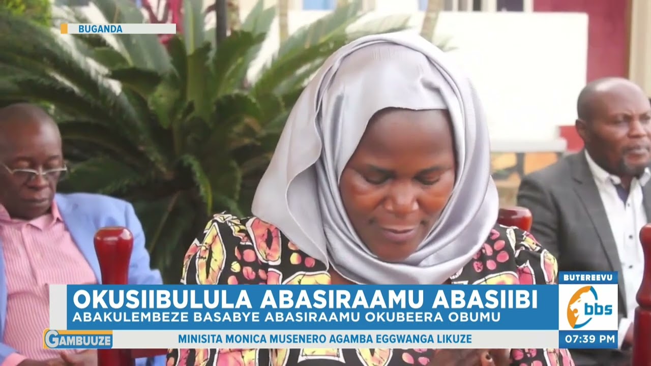 Okusiibulula Abasiraamu Abasiibi, Abakulembeze Basabye Abasiraamu Okubeera Obumu. #Gambuuze