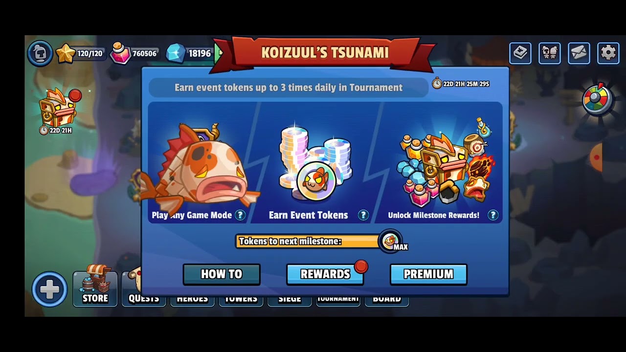 Realm defense Hero Chronicles Koizuul R7 lv.49