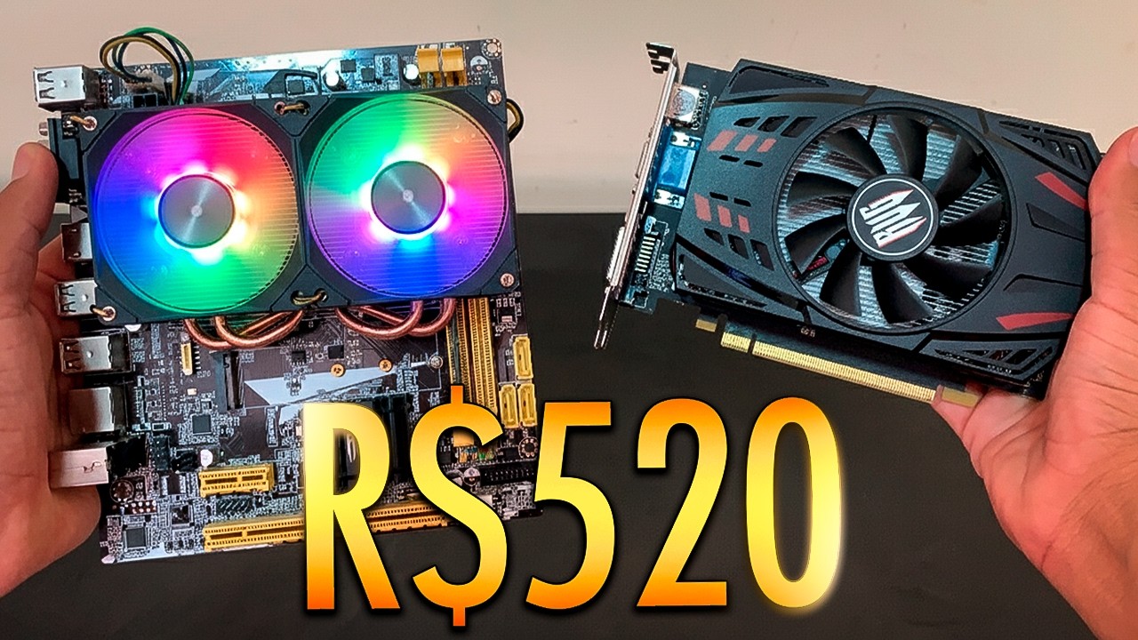 COMPREI UM KIT I5 3470 COM A GTX 550Ti PRA MONTAR MEU NOVO PC BARATO PRA JOGOS...