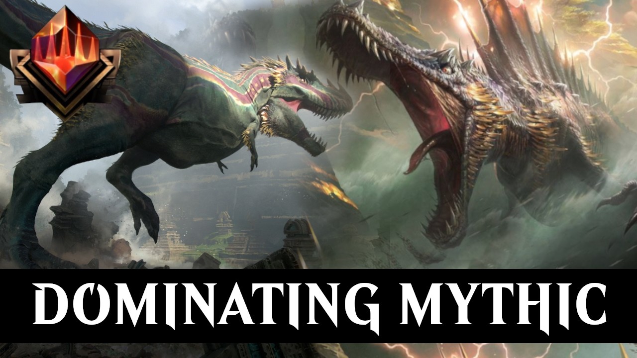 The Most TERRIFYING Dinosaur Deck We Had... They Scoop By Turn 4