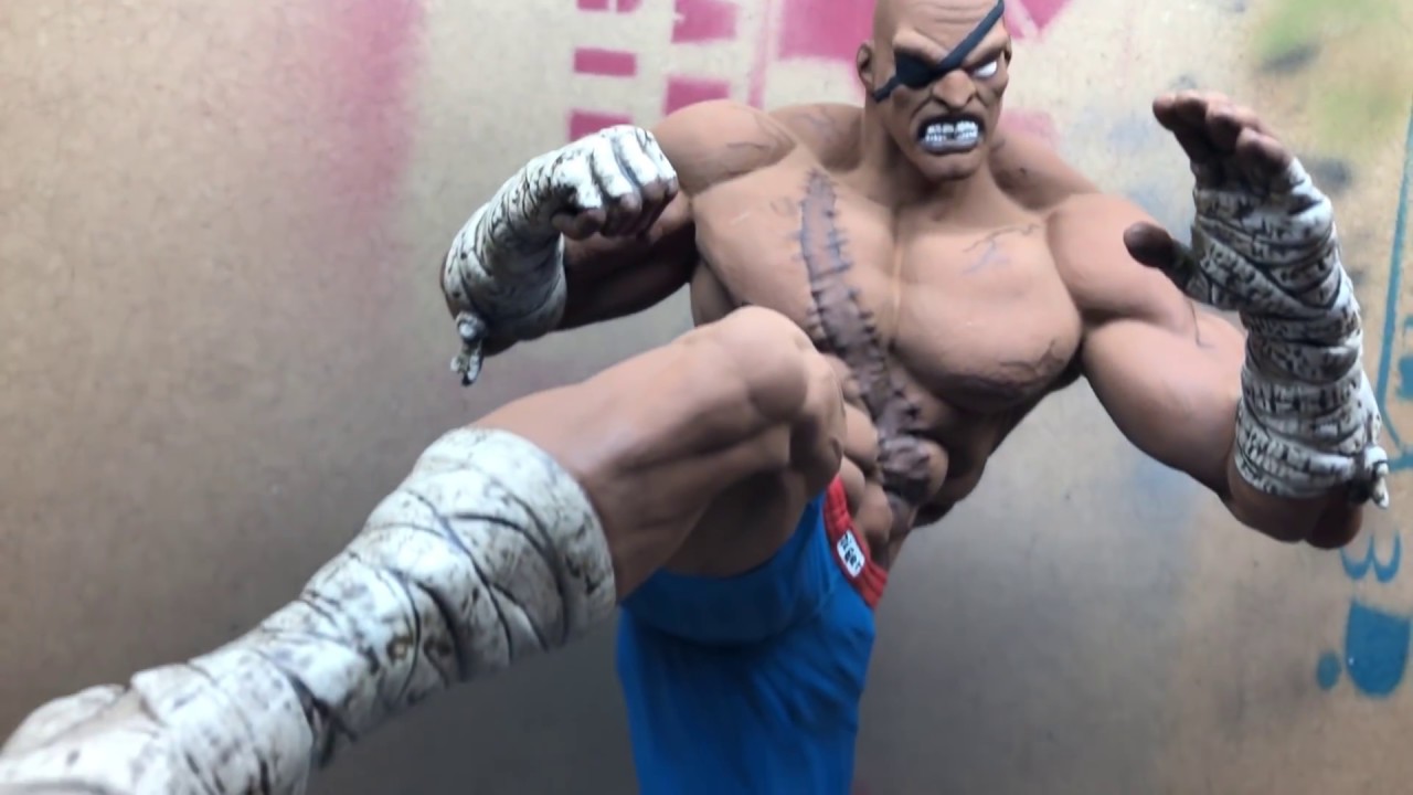 Sagat - Street Fighter - Impressão 3D (3D printed)