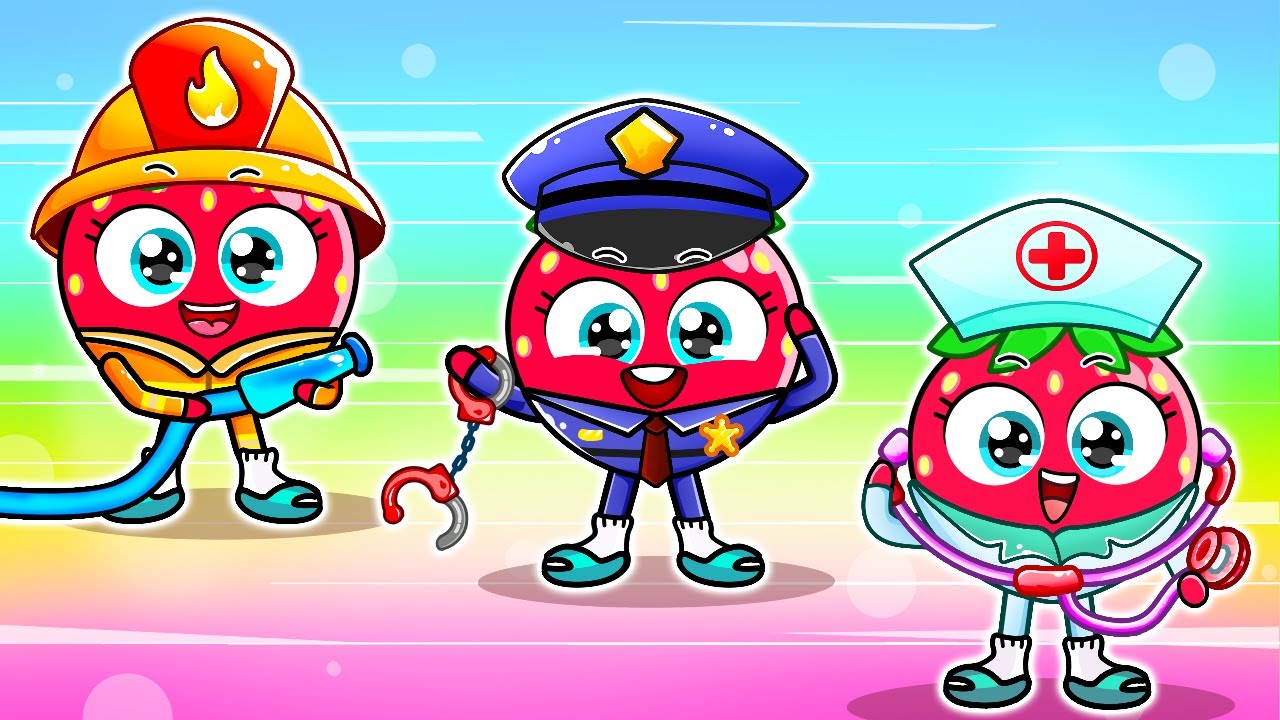 Pretend Play at the Driving Center | Jobs and Career Pretend Play | YUM YUM - Funny Kids Songs