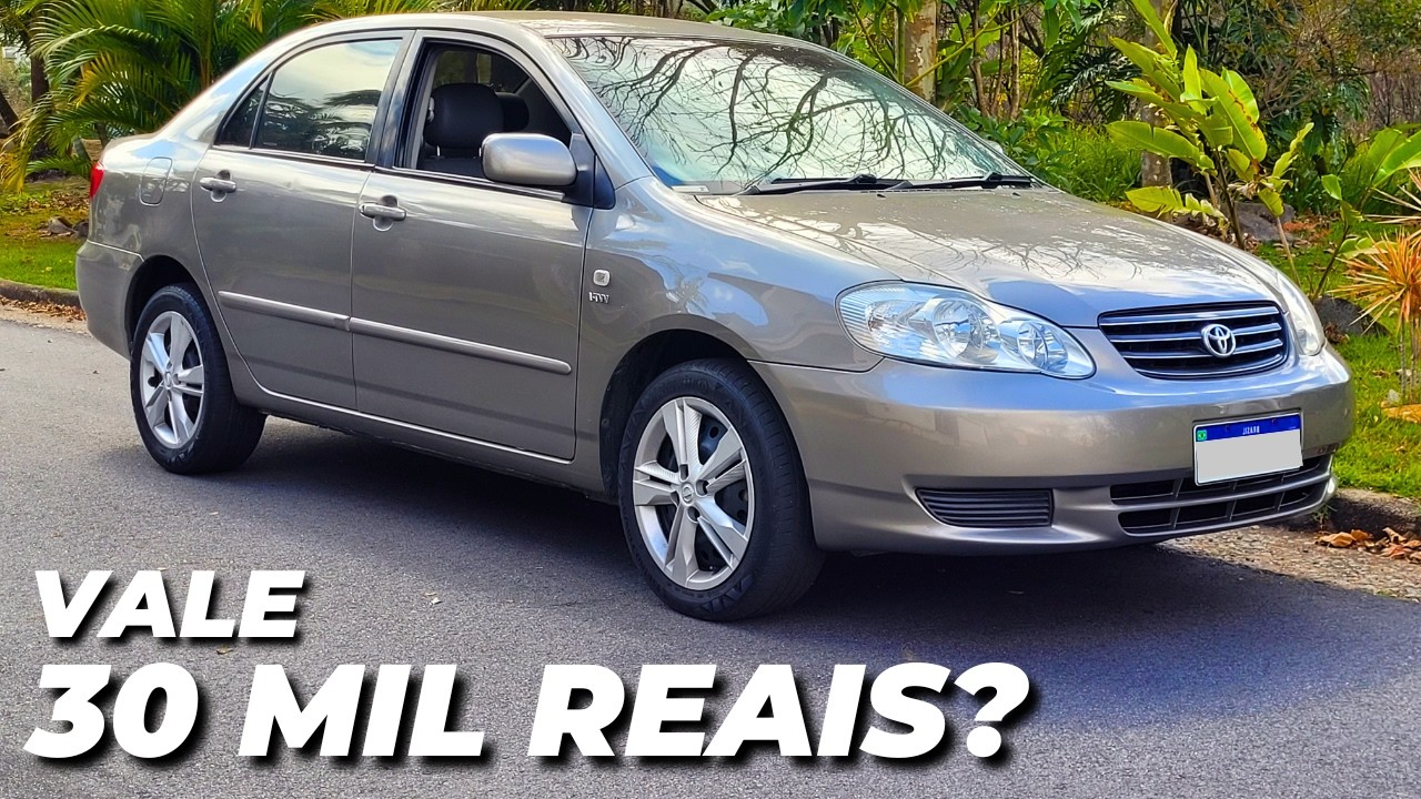 Toyota Corolla 1.6 XLI: Será que vale R$30.000,00? Desempenho, consumo, interna e opcionais