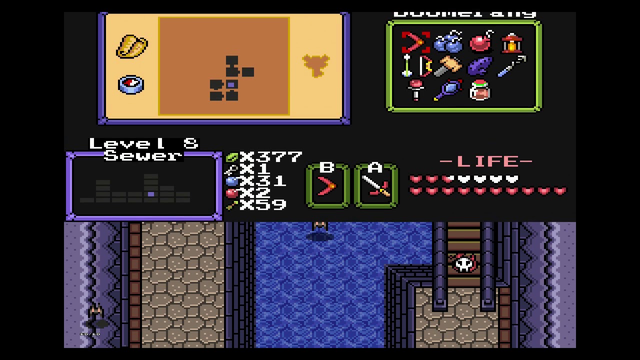 Zelda Classic → Tower of Courage: 29 - Level 8, Temple of the Stars