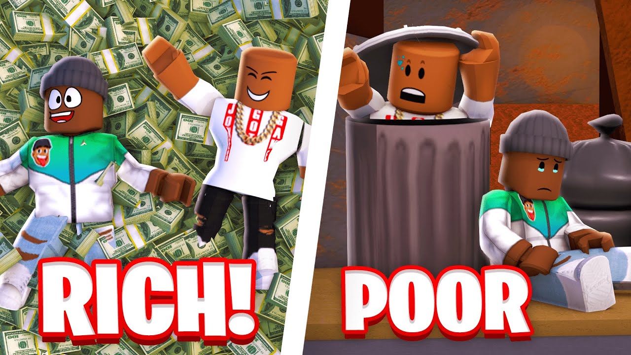 Мы прошли путь от богатых до бедных в Roblox Brookhaven... (Roblox Brookhaven RP🏡)