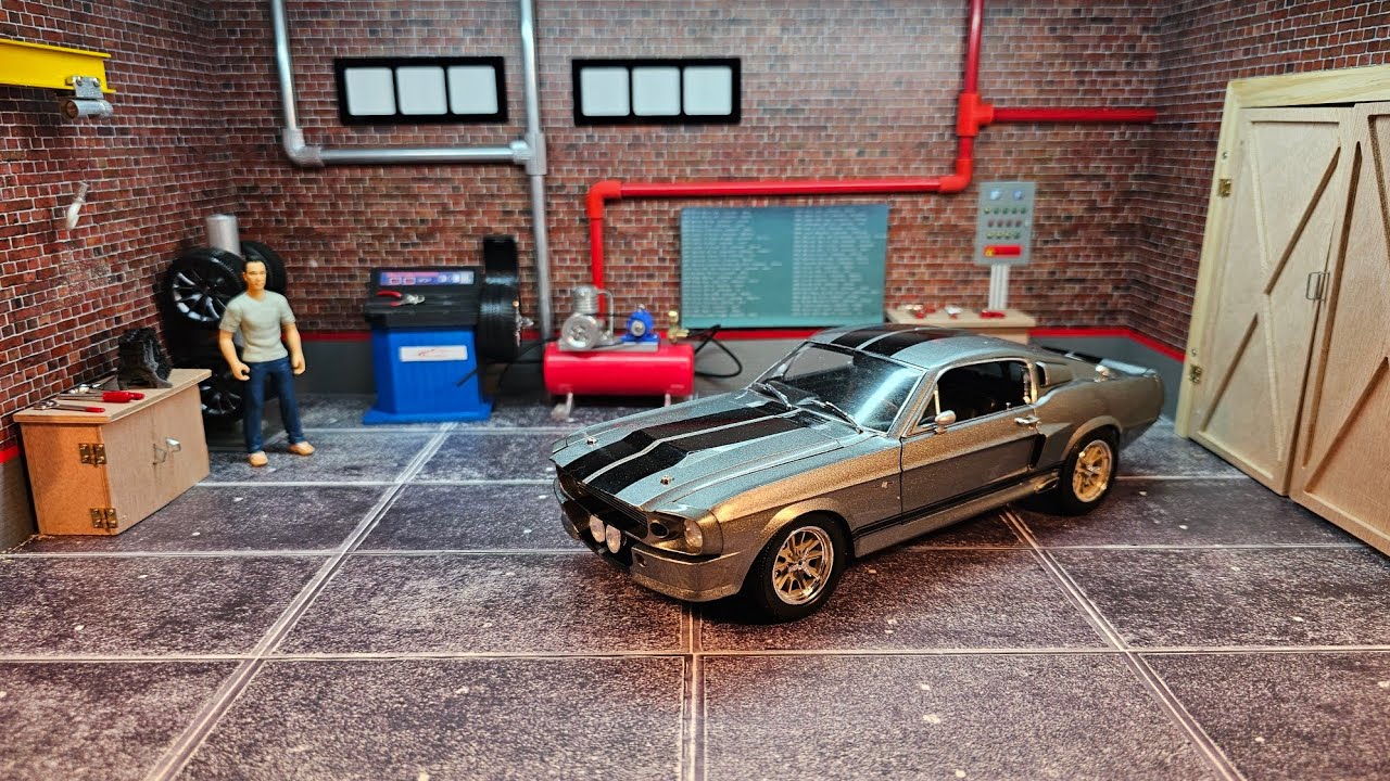My dream garage 1/18 diorama