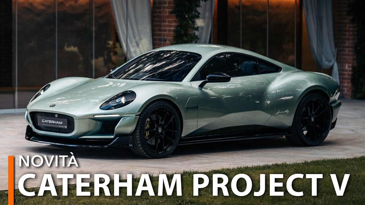 Caterham PROJECT V | La GT elettrica diversa da tutte le altre Caterham
