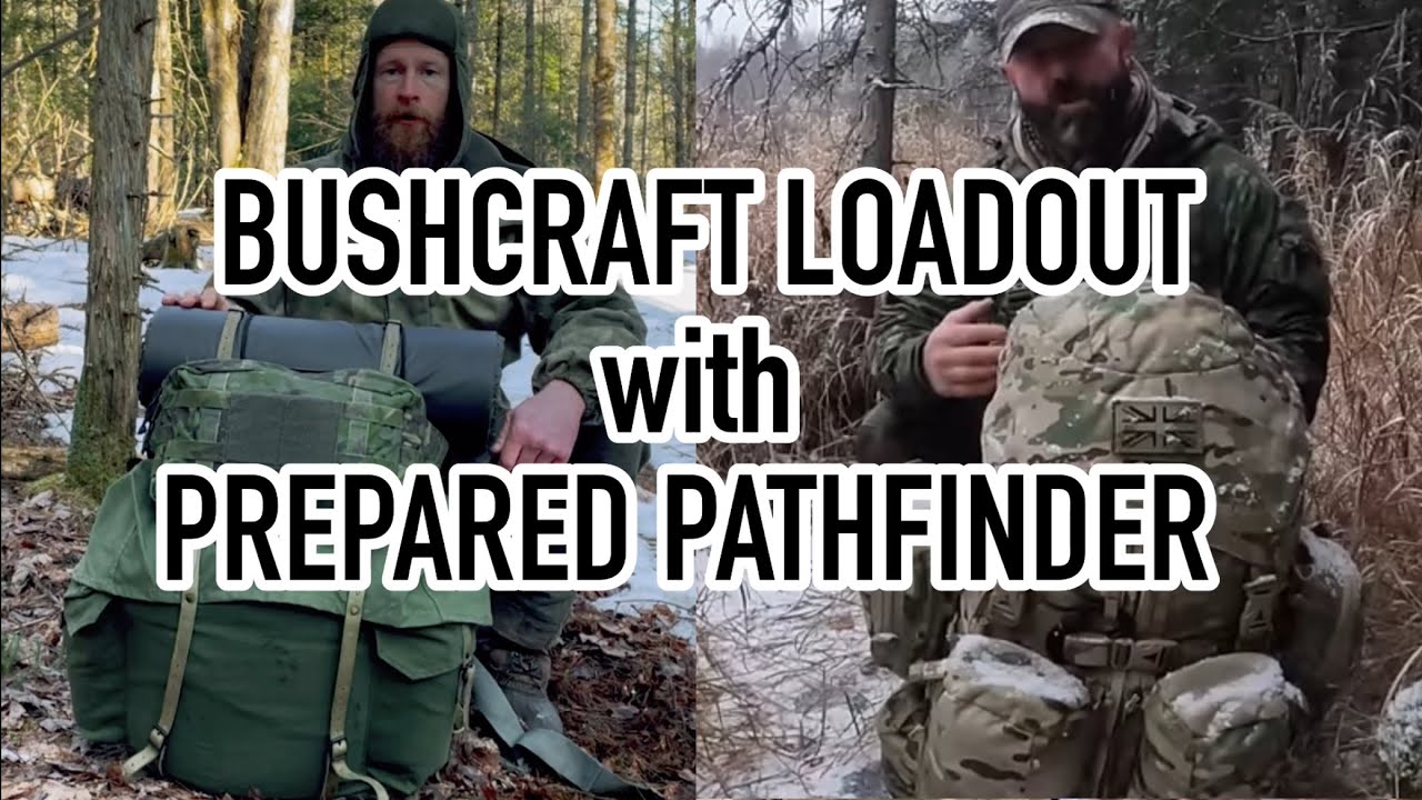 Bushcraft Gear Loadout w/ Prepared Pathfinder  #bushcraft #preparedpathfinder