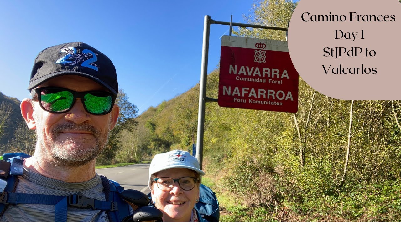 Camino Frances - Day 1 - StJPdP to Valcarlos   HD 1080p