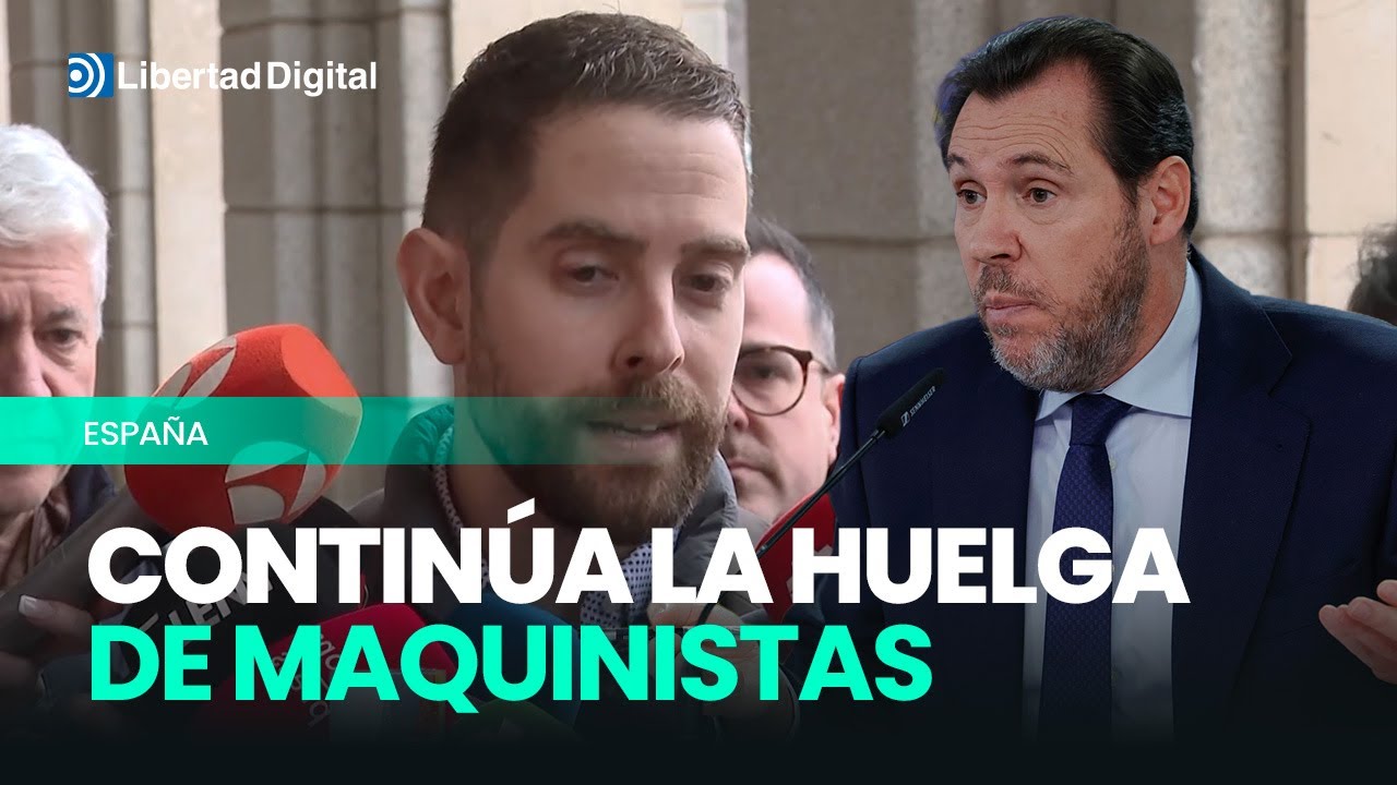 Sindicatos de maquinistas ferroviarios mantienen la huelga