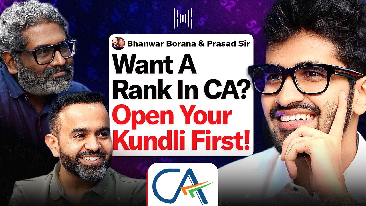 Want To Become A CA? WATCH THIS! Ft. Bhanwar Borana & Prasad Sir | KwK #201