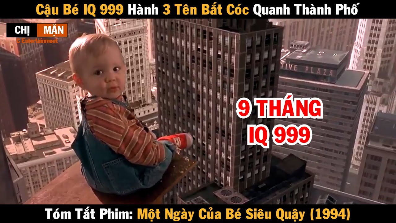 Review phim Cậu bé IQ 999 hành 3 tên bắt cóc quanh thành phố | Một ngày của bé siêu quậy
