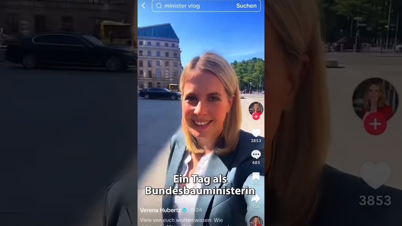 Kein Wunder, dass nichts vorangeht - Bauministerin zeigt ihren Alltag &ndash;