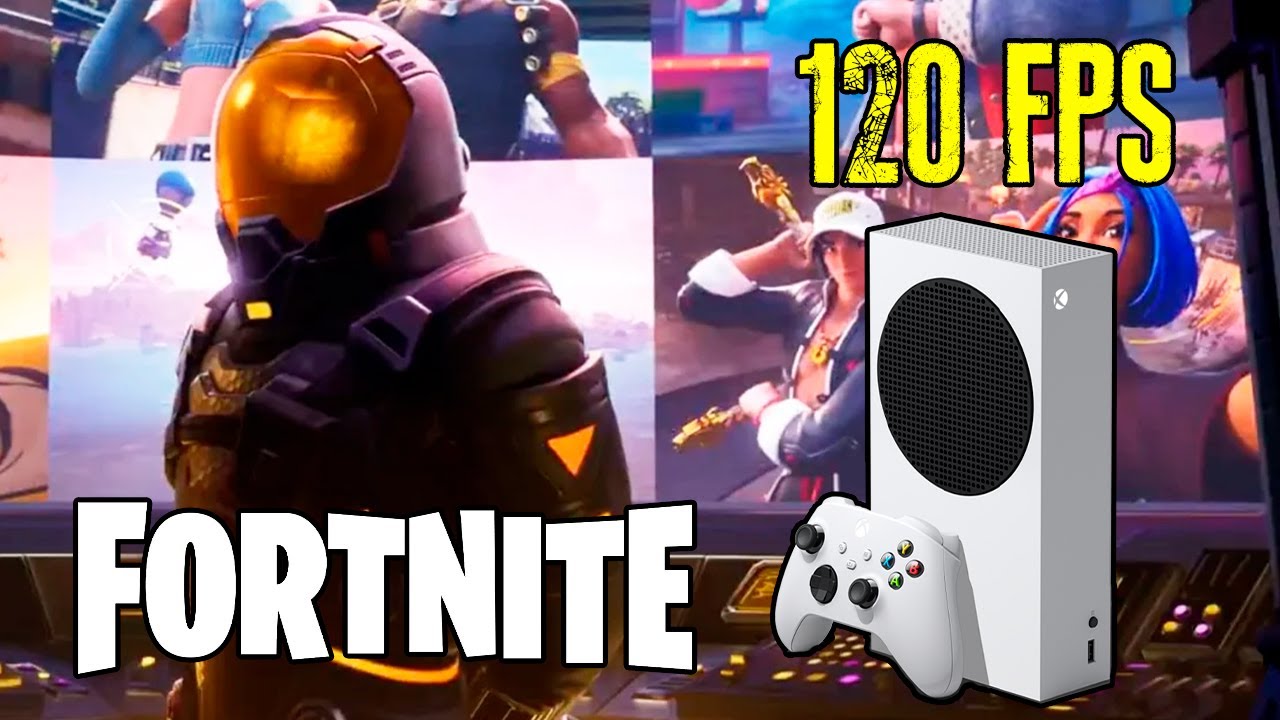 Así es JUGAR Fortnite Chapter 7 a 120 FPS en Xbox Series S!! | Vale la pena? ¿Son estables?