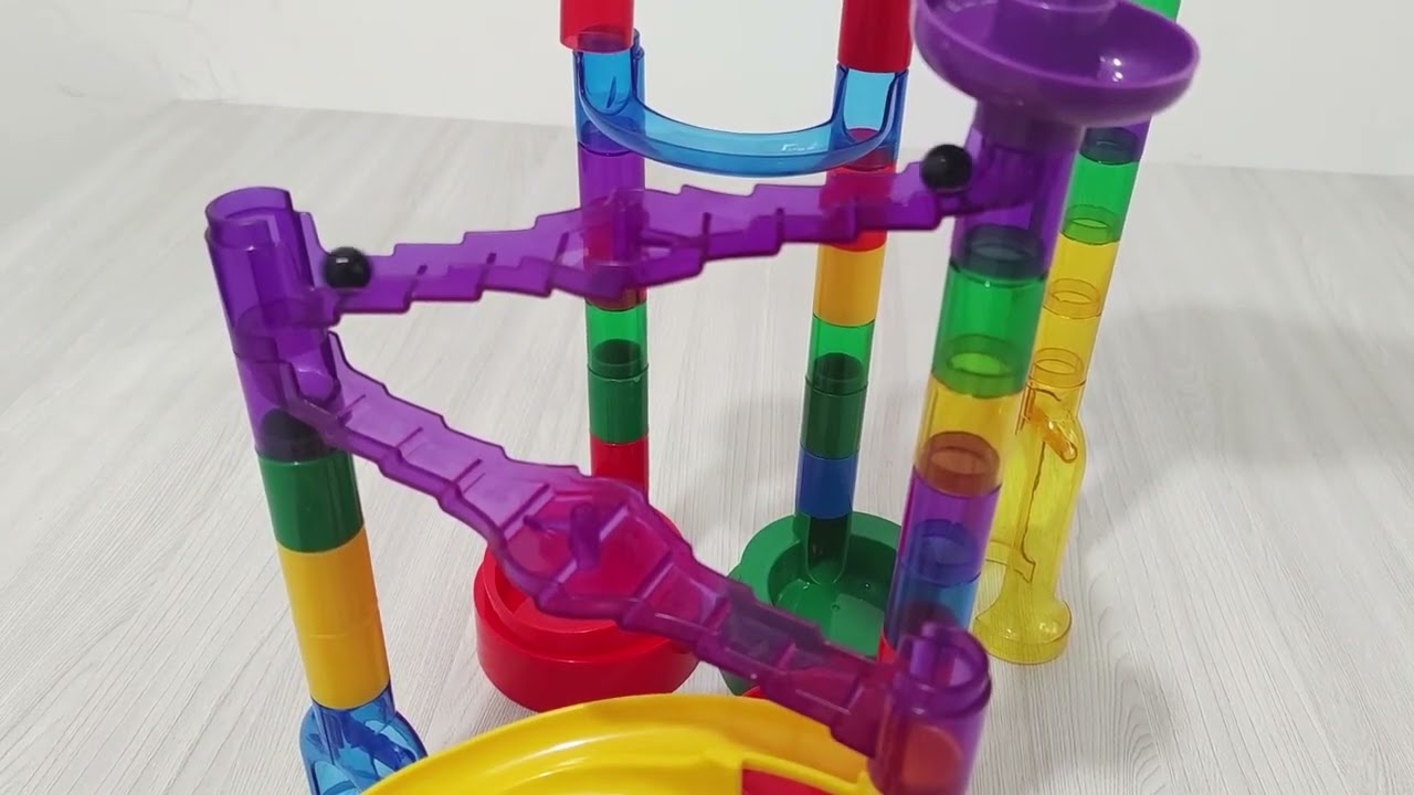 Super Fast Spiral Ramp Marble Race Tournament ☆ Marble Run Race Rolling Ball | ASMR Healing Sound