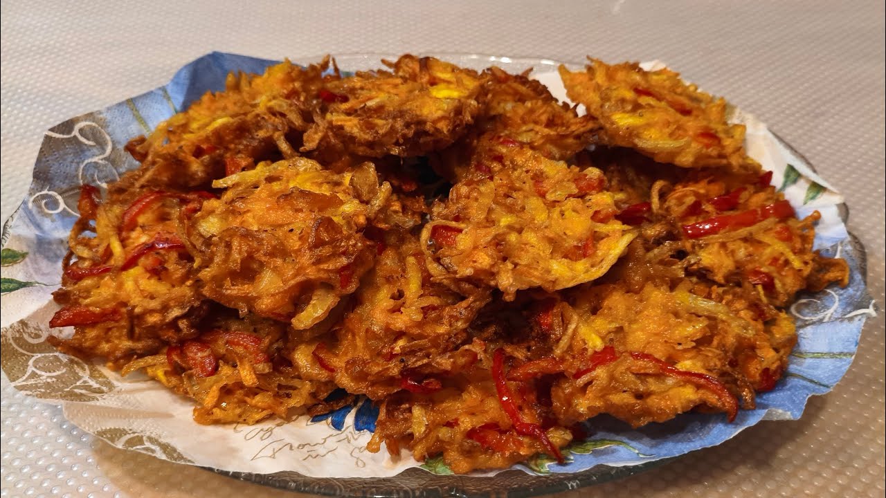 HEALTHY AND CRISPY FRIED VEGETABLES 😋 YUMMY 😋