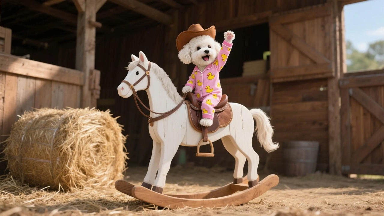 Baby Puppy’s Wild West Adventure 🤠 Mom Dog Makes It a Day to Remember 📸
