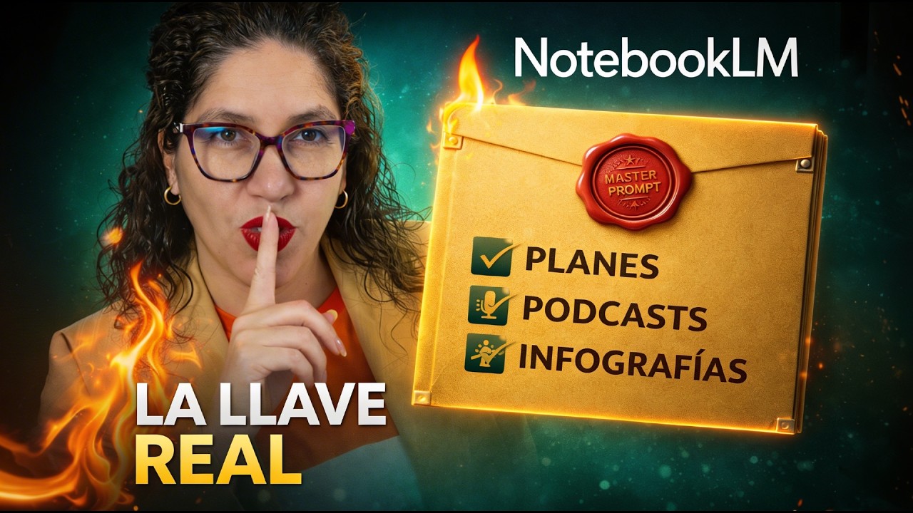 🔥 Mi mejor prompt para crear cursos con IA en NotebookLM (2026)