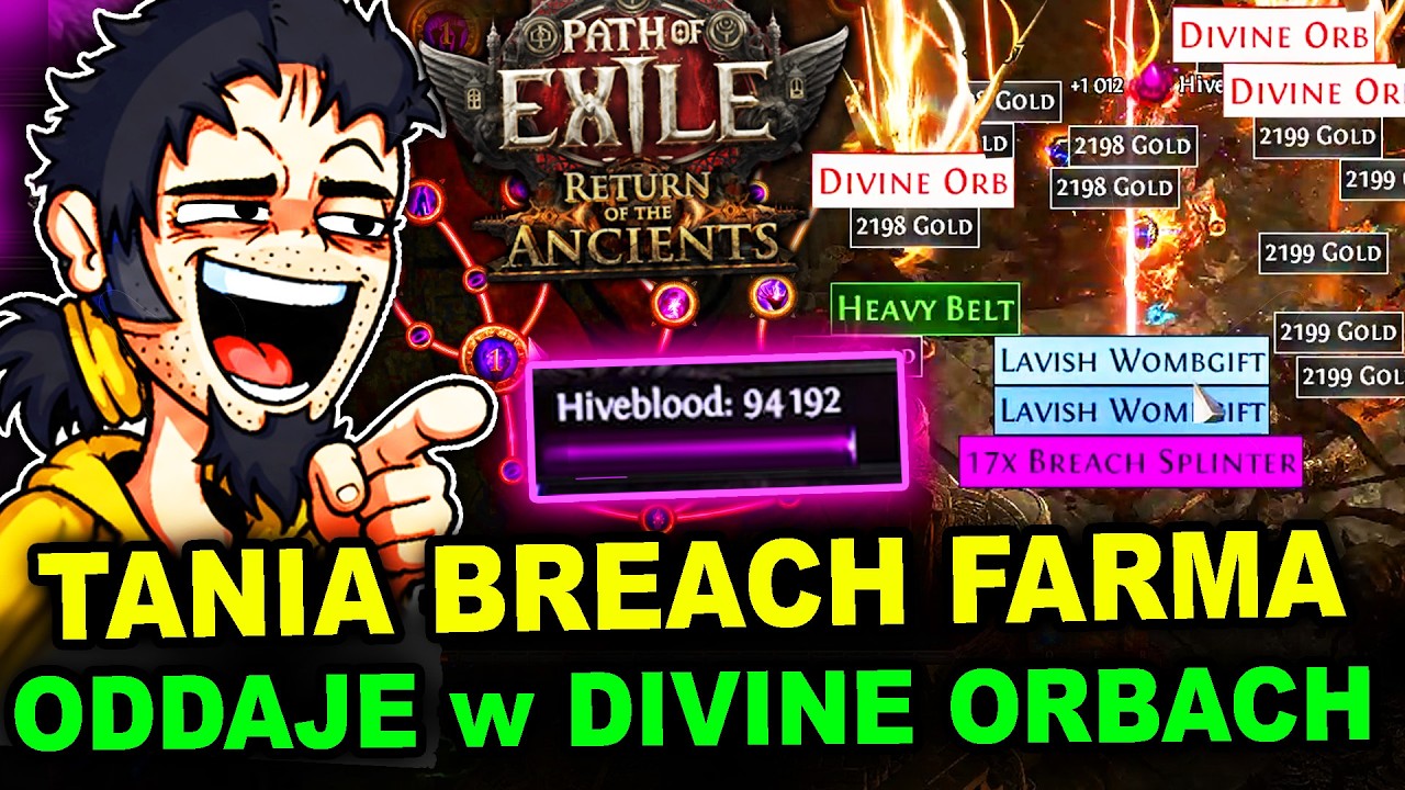 Budget BREACH FARM in Path of Exile 2 - Divine Orb WHAT A MAP!
