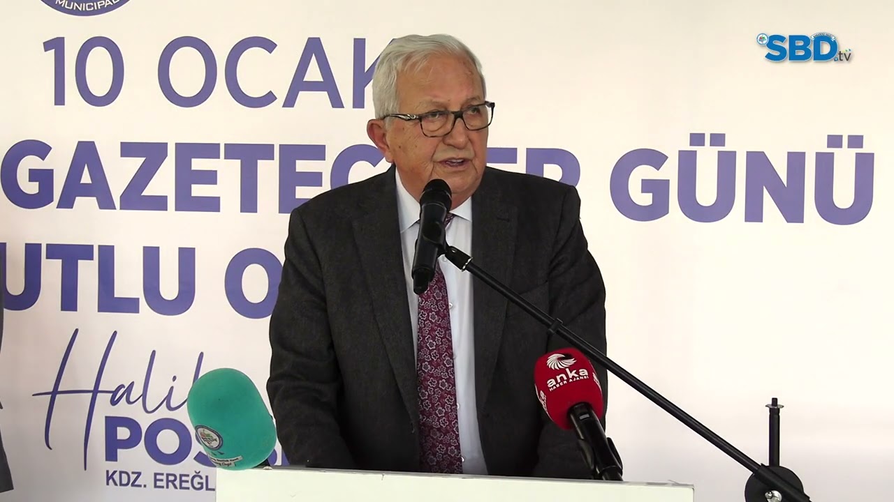 KDZ.EREĞLİ BELEDİYESİ, ÇALIŞAN GAZETECİLER GÜNÜ’NÜ KUTLADI