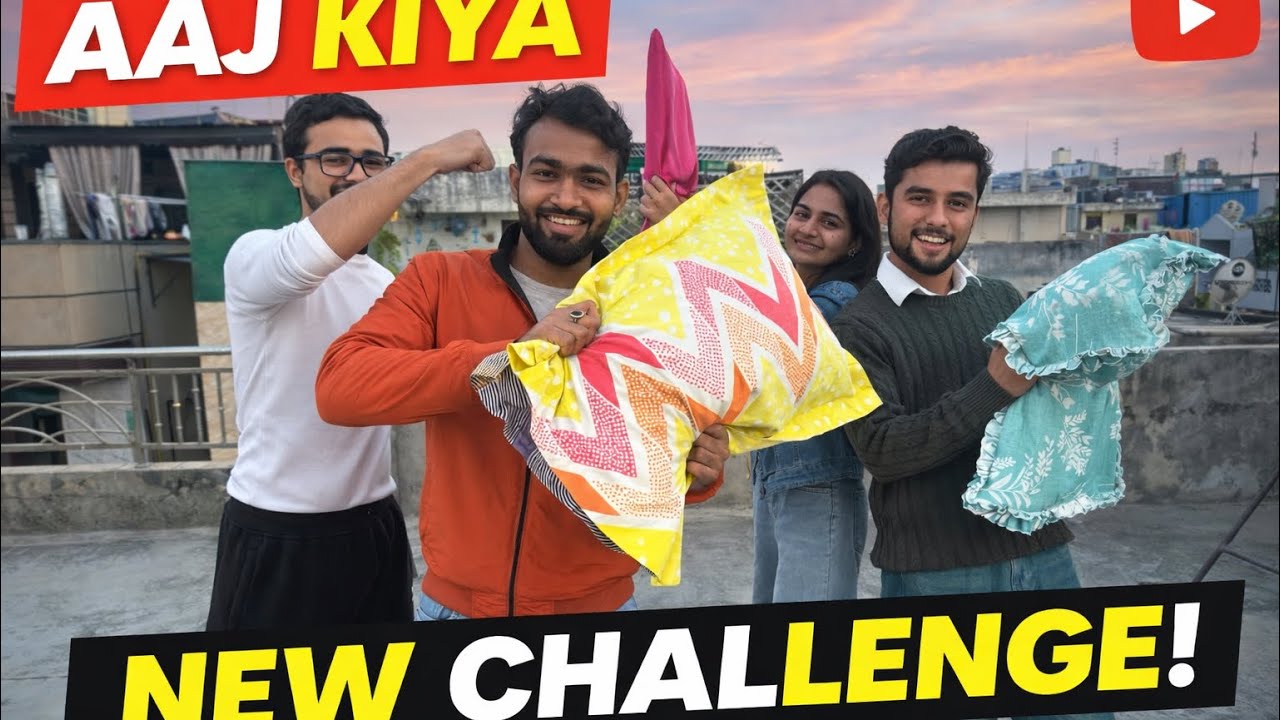 Aaj kiya 1 or new challange mja hi aagya aaj toh | daily vlog #25