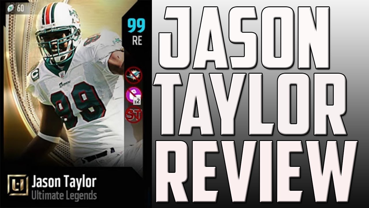 How Good is 97 Overall UL Jason Taylor? MUT 18 Card Review