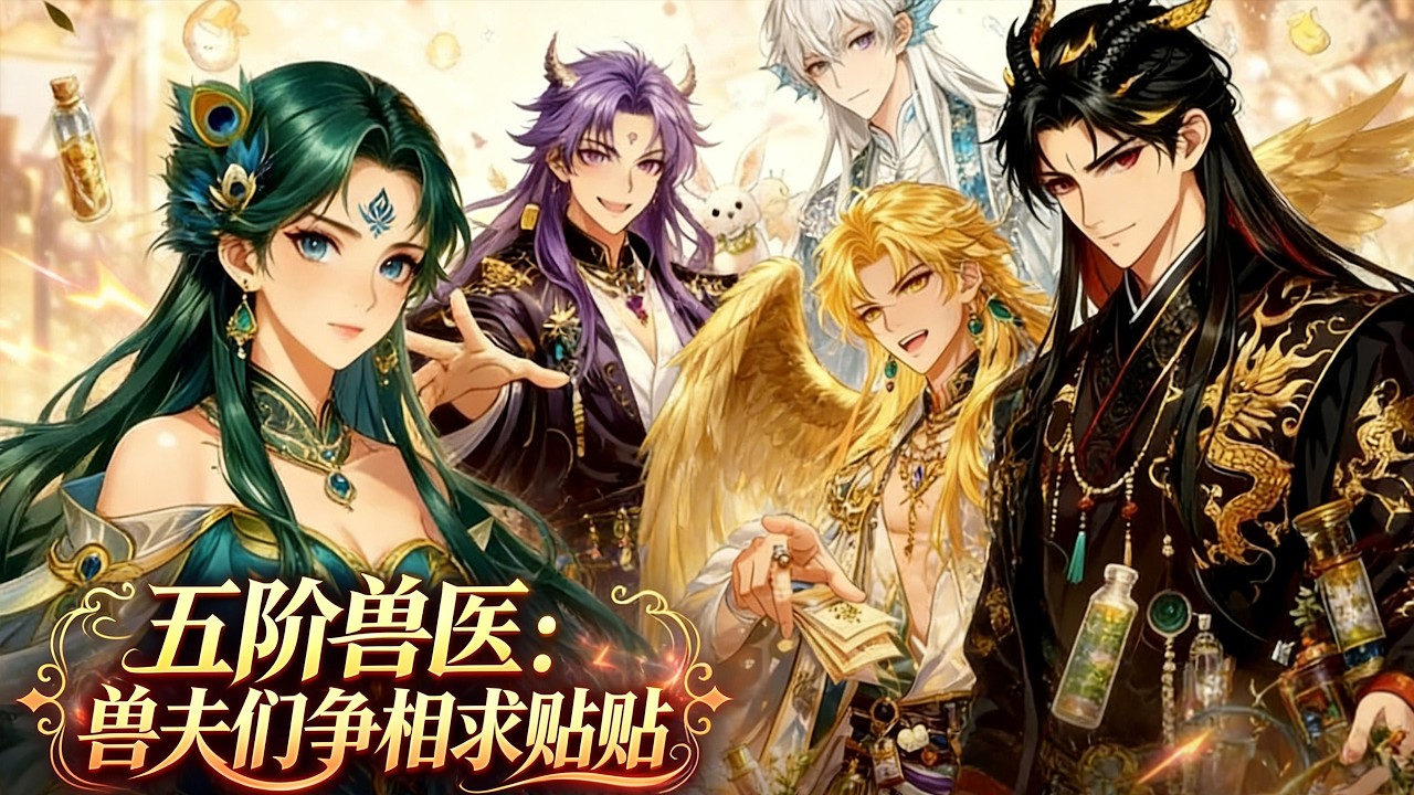 【FULL】《五阶兽医：兽夫们争相求贴贴》穿书成废柴孔雀公主，觉醒系统凭兽医术治愈兽夫，逆袭五阶强者，昔日轻视者追悔莫及！#动画 #国漫 #热门动漫
