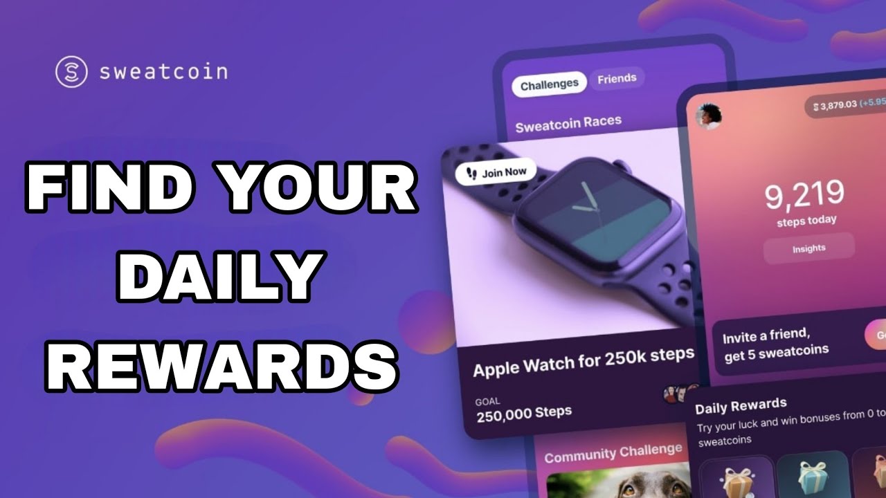 How To Find Your Daily Rewards On Sweatcoin App