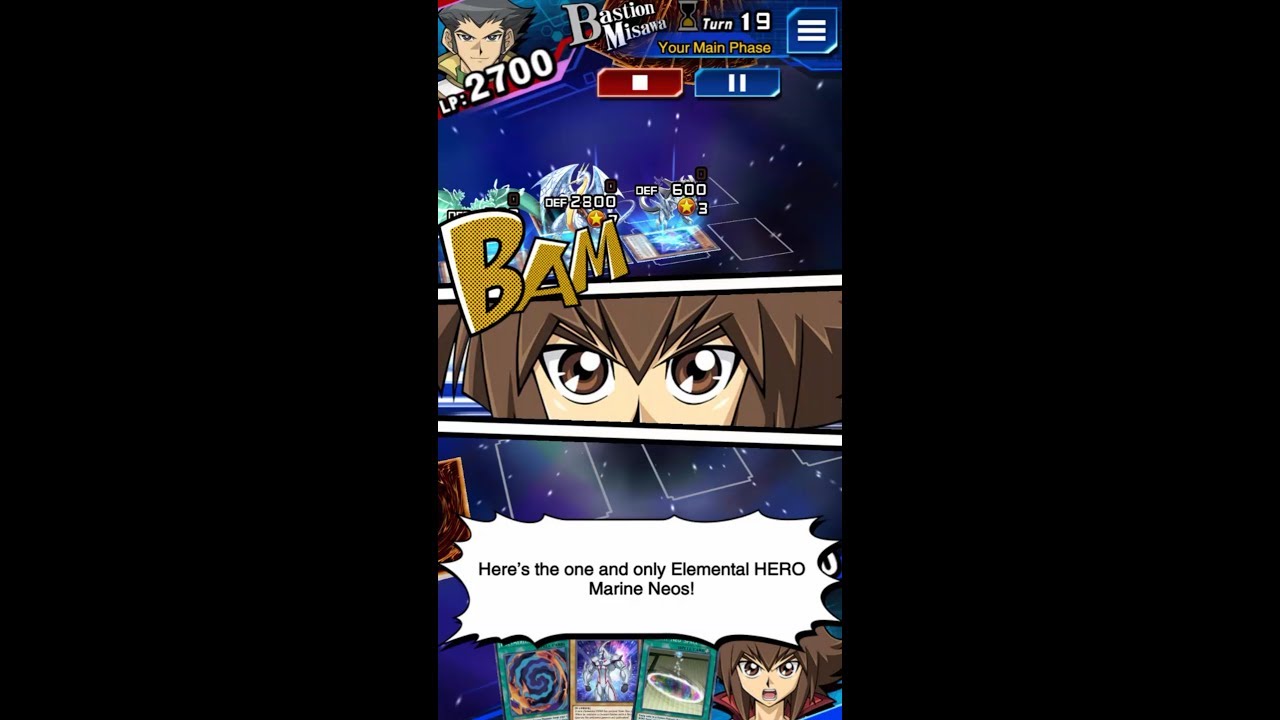 Yugioh Duel Links - Jaden Yuki Vs Bastion Misawa: Surprise Ending