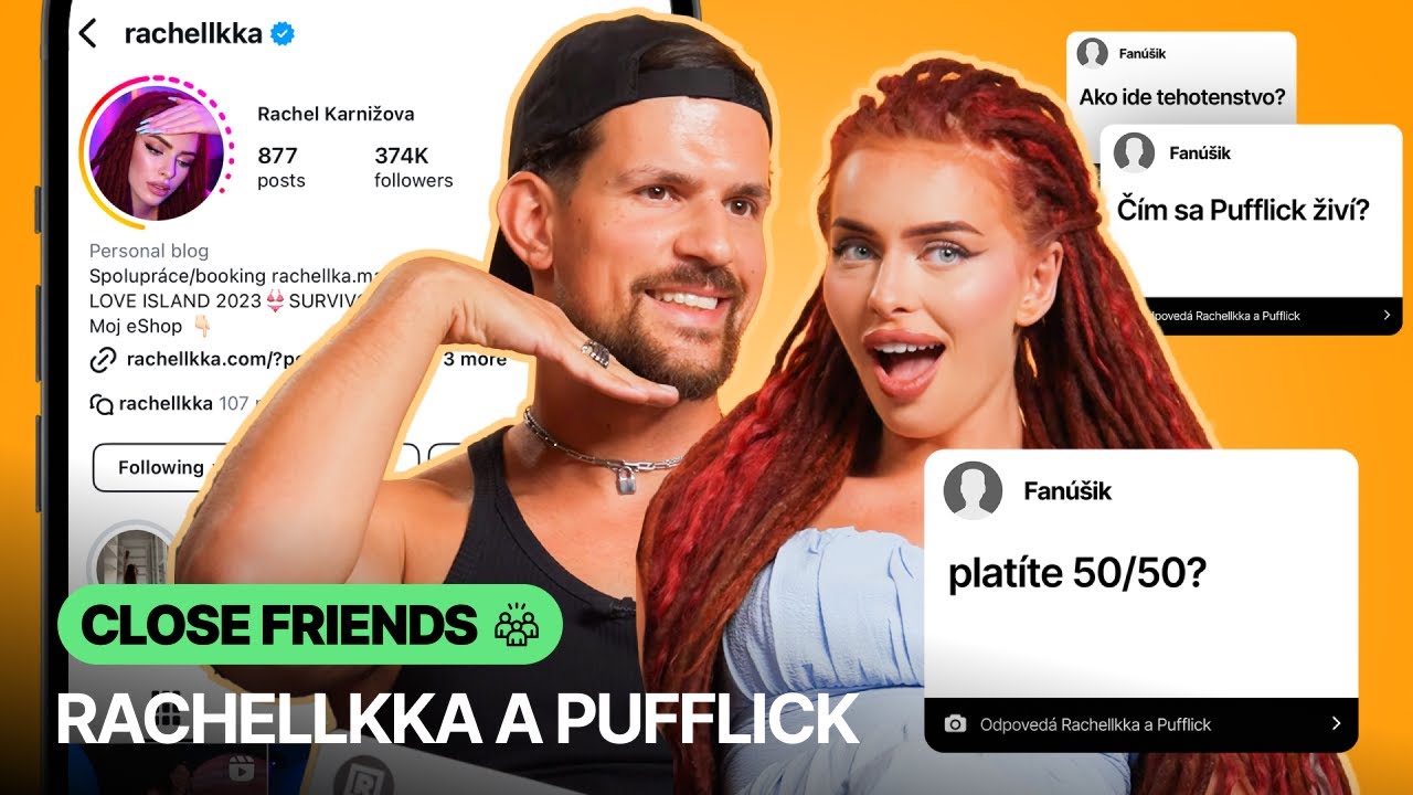 Prečo sa Rachellkka a Pufflick rozhodli si dieťa nechať?🤰(CLOSE FRIENDS)