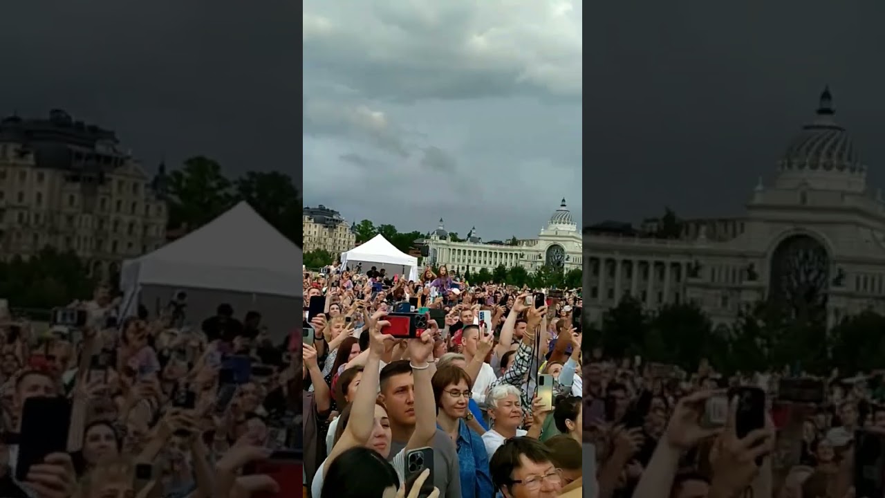 Концерт в Казани на набережной 21 июля.