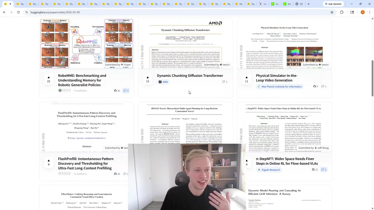Behind the Scenes: Speed Dating New ML Papers (Week 1)