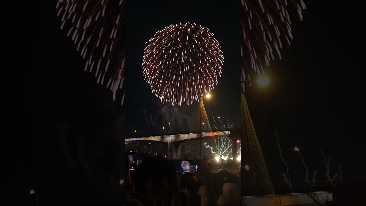BTS 10주년 페스타 불꽃놀이 / BTS 10TH ANNIVERSARY fireworks