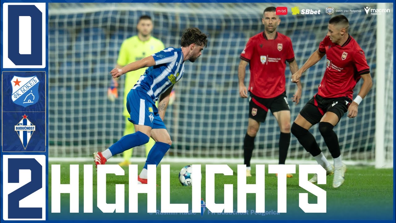 HIGHLIGHTS | Bokelj - Budućnost 0:2 | 8. kolo 1. CFL I sezona 2025/26.