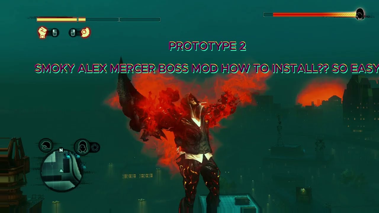 Prototype 2 Alex mercer smoky boos mod how to install ?