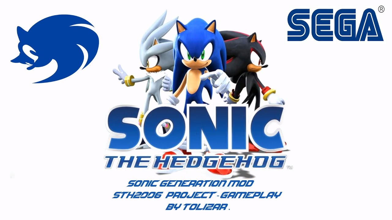 GamePlay на "Sonic Generation Mod STH06 Project Demo 3" by Tolizar